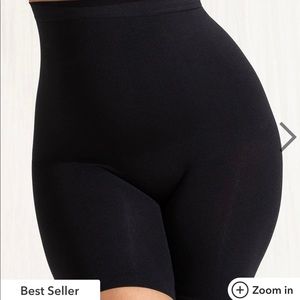 Shapermint empetua black shape wear shorts.